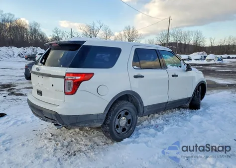 2015 Ford Explorer Police Interceptor from USA, damaged, VIN 1FM5K8AT2FGB13693